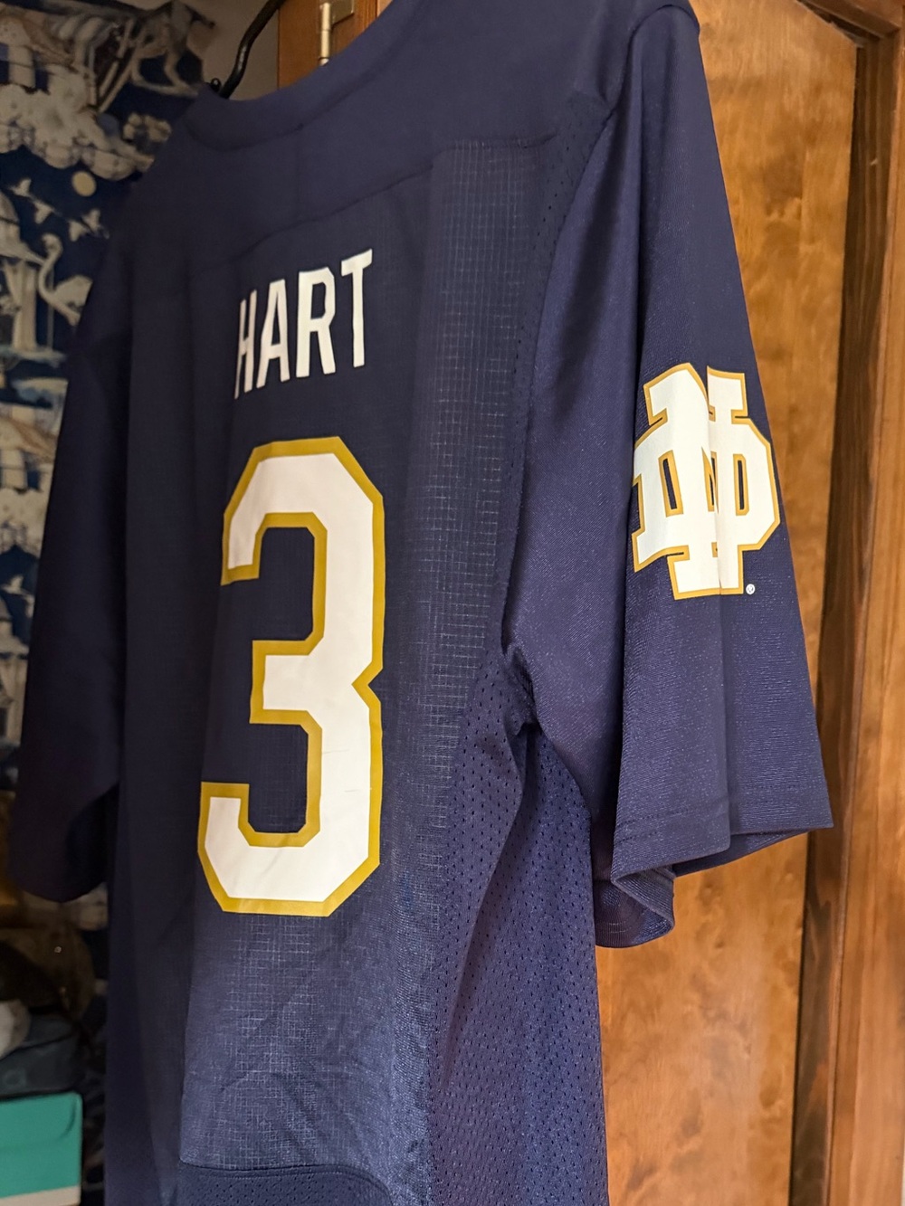 Under Armour Notre Dame Hart Jersey Size XL - Picture 5 of 6